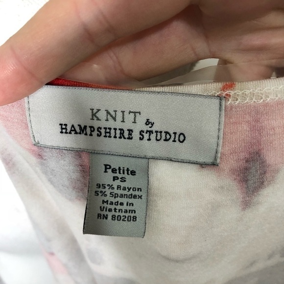 Hampshire Studio Tie Dye Top NWT - Picture 4 of 6